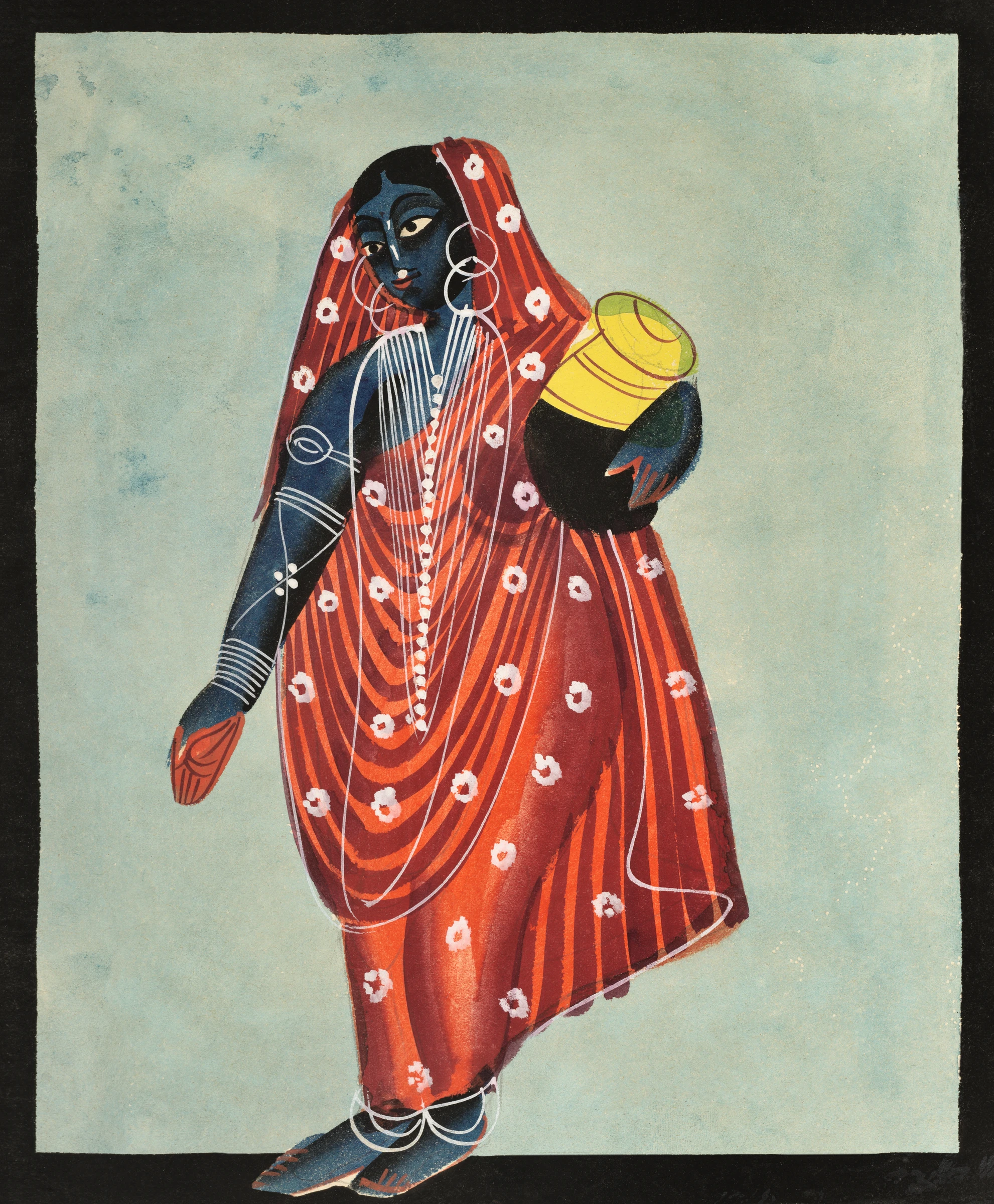 Vishnu in Female Form of Mohini (1890)