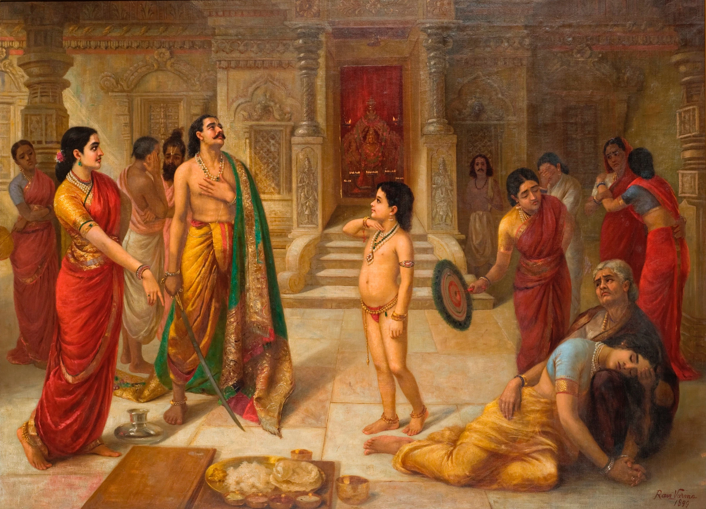 Rukmangada and Mohini 1899