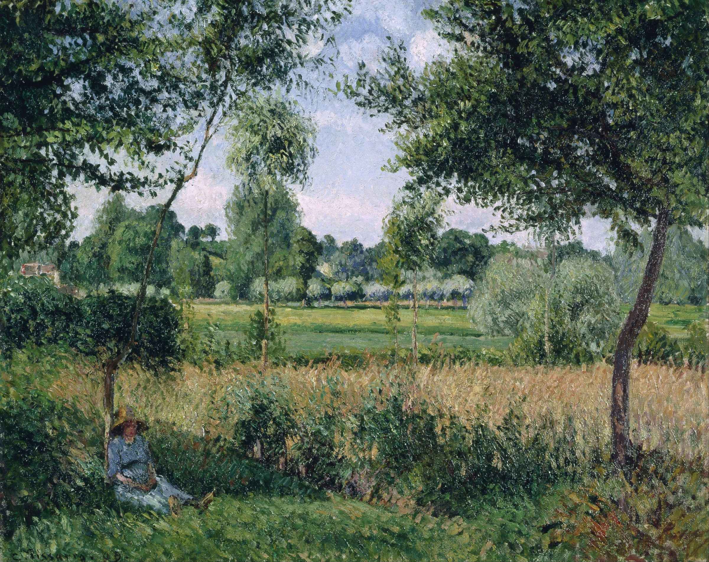 Morning, Sun Effect, Eragny, 1899