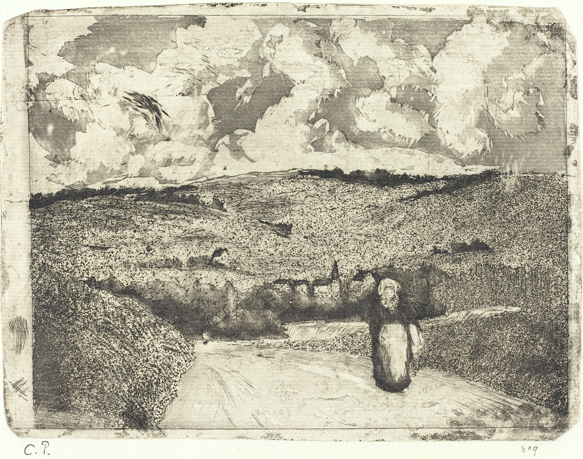 Woman on the Road, 1879