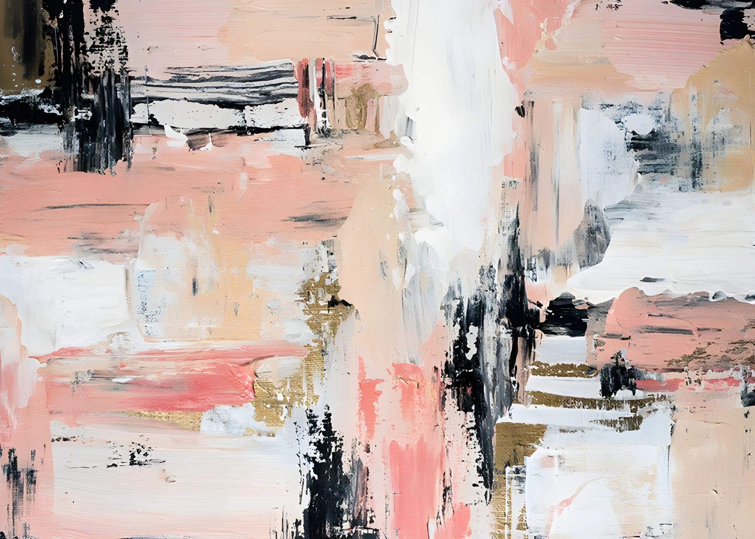 Soft Coral and Black Blocks