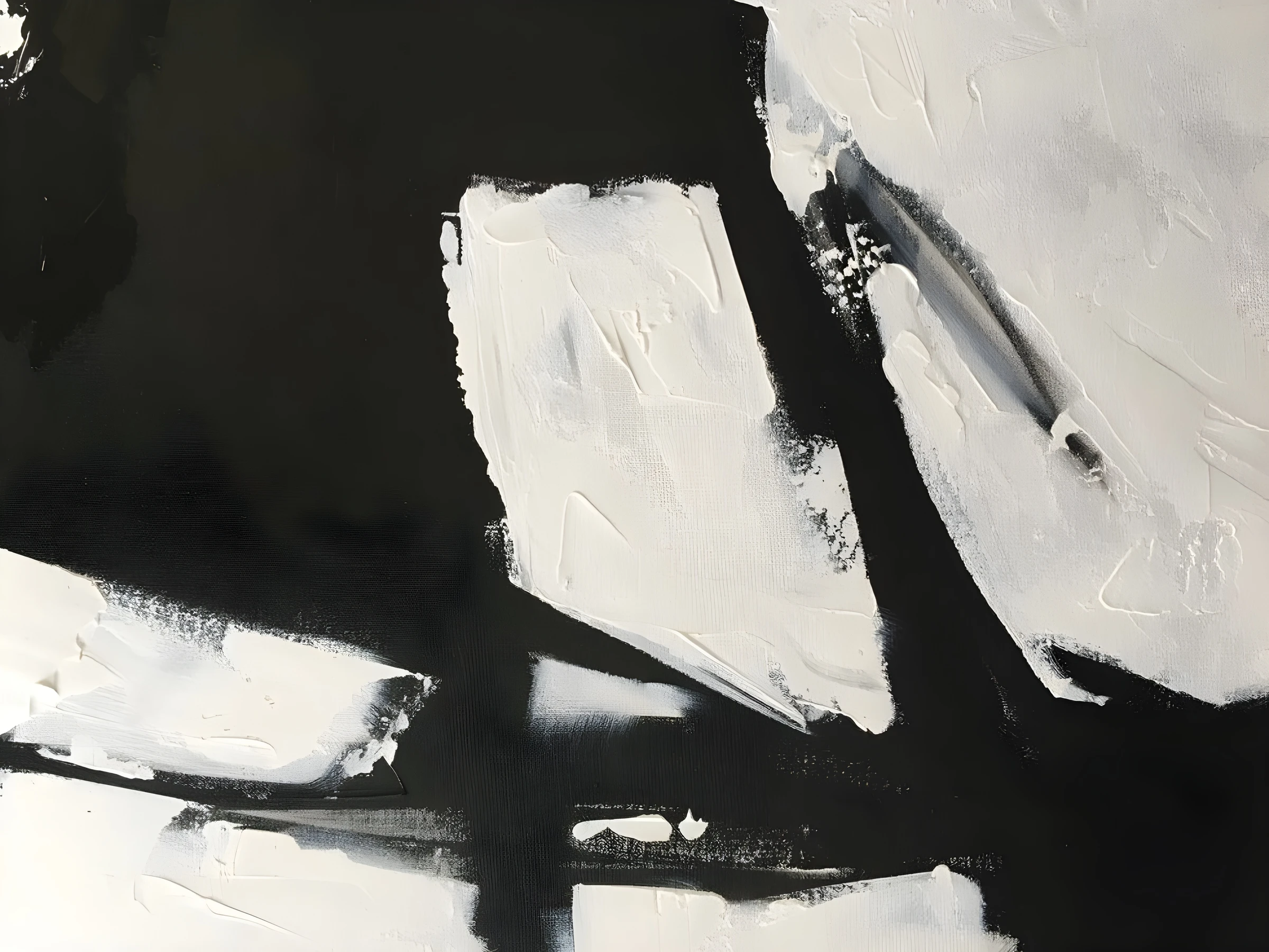 Crossing Black and White Strokes