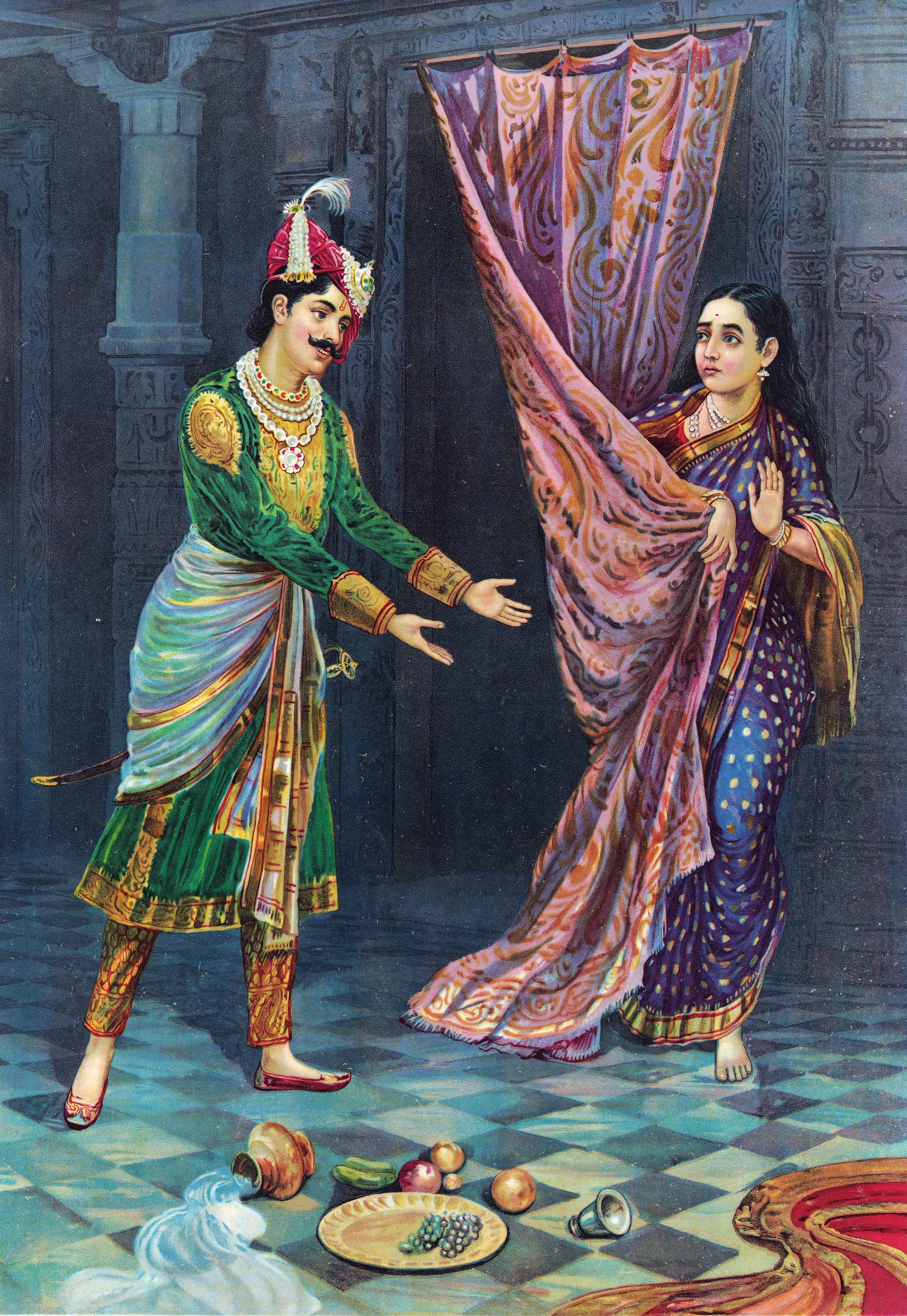 Keechaka and Sairandhri