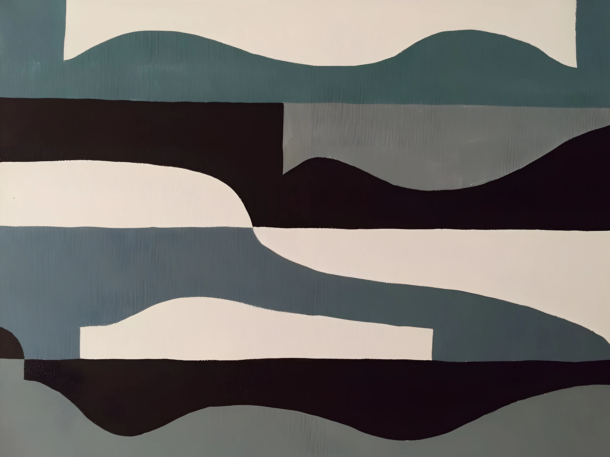 Horizontal Organic Color Bands