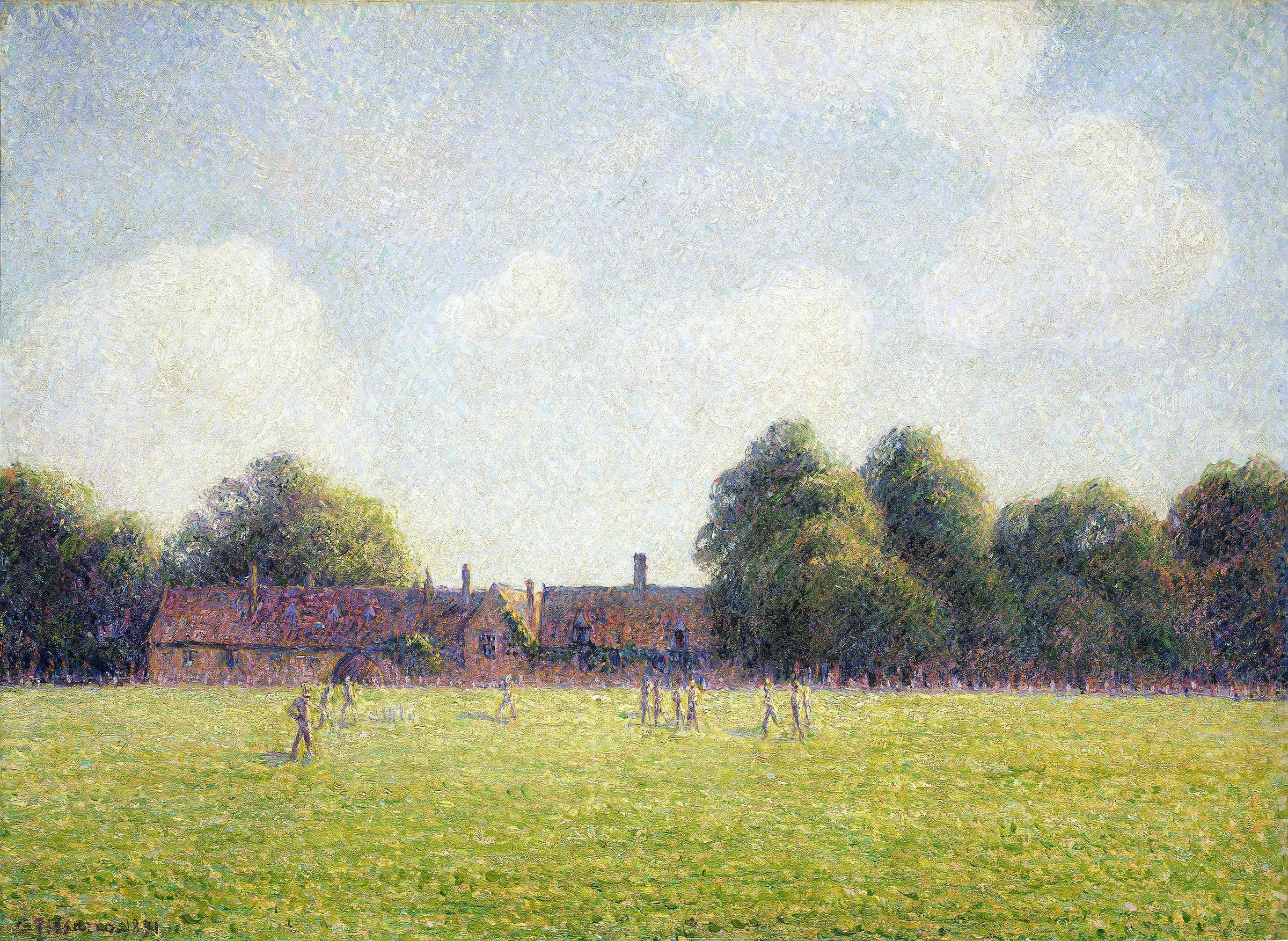 Hampton Court Green, 1891