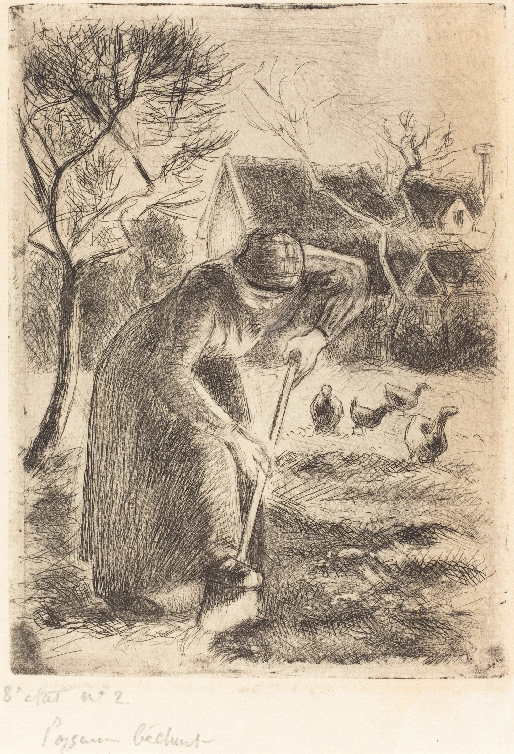 Peasant Laboring, 1890