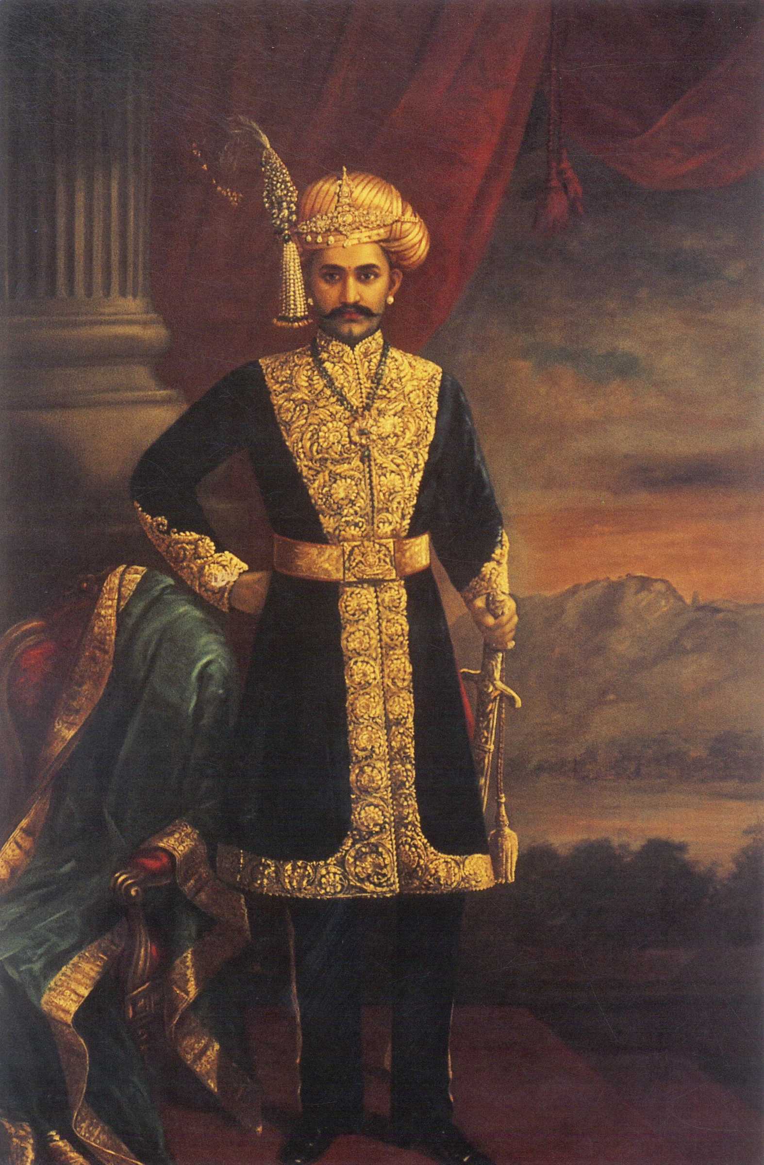 His Highness Chamarajendra Wadiyar X 1885