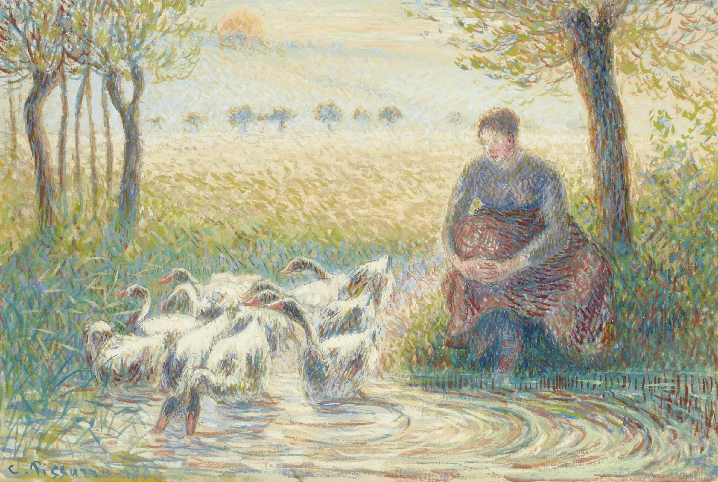 The Shepherdess of Geese, 1888
