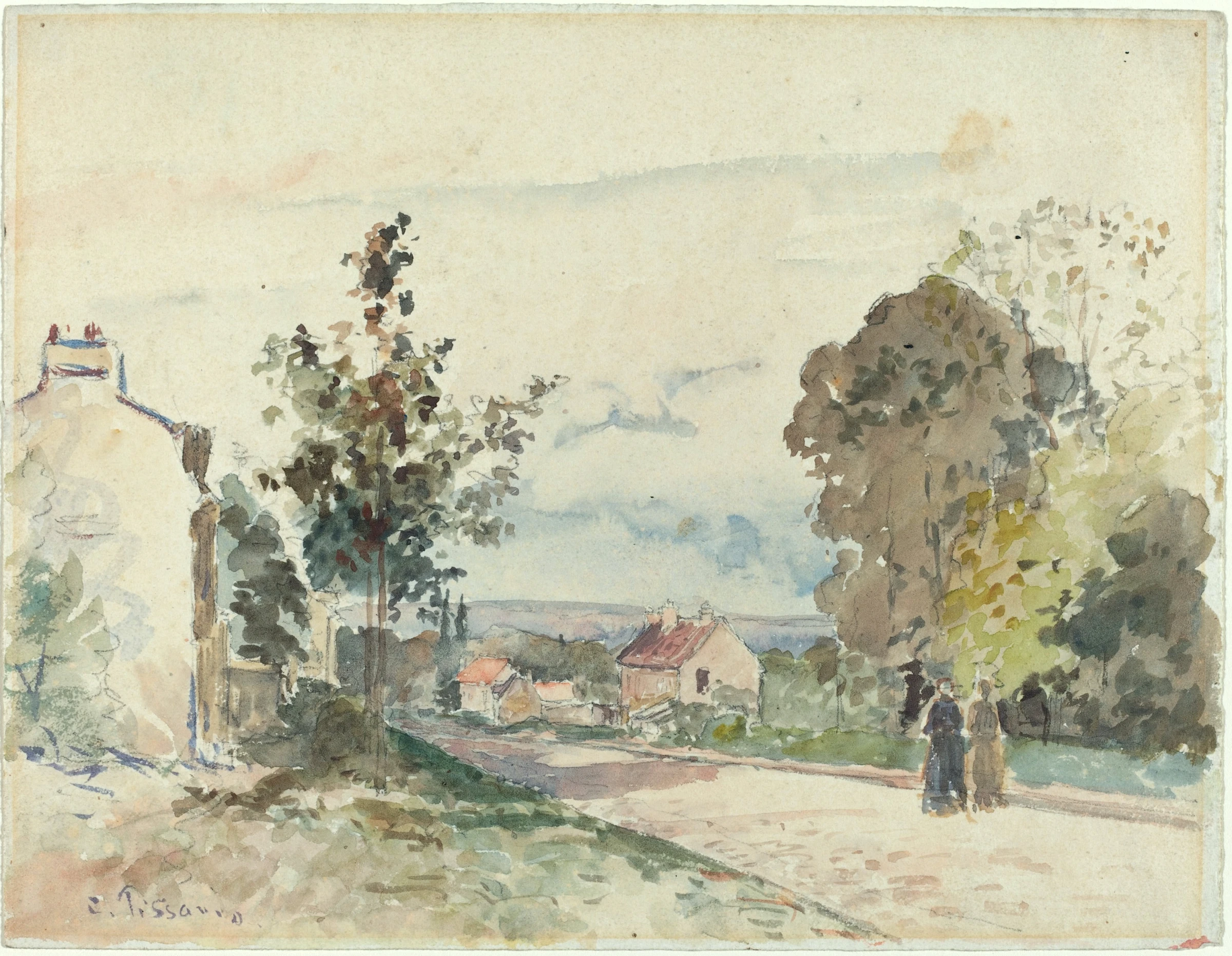 The Road from Versailles to Louveciennes, 1872