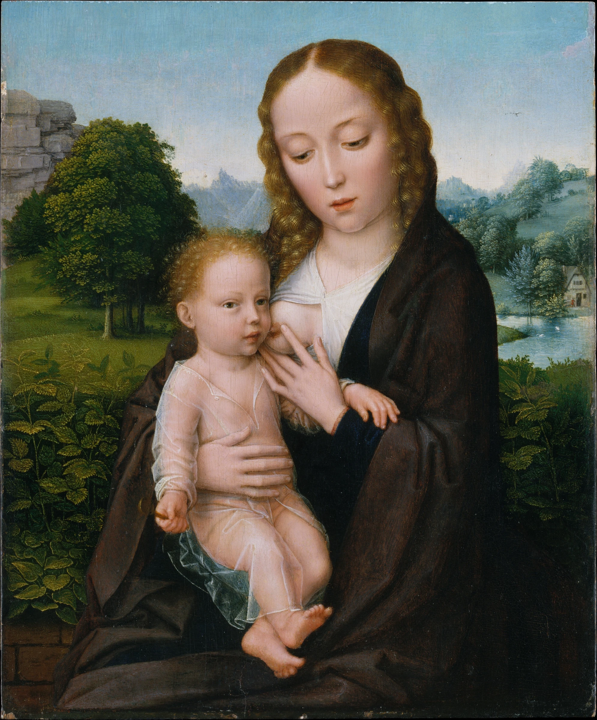 Virgin and Child by Gerard David