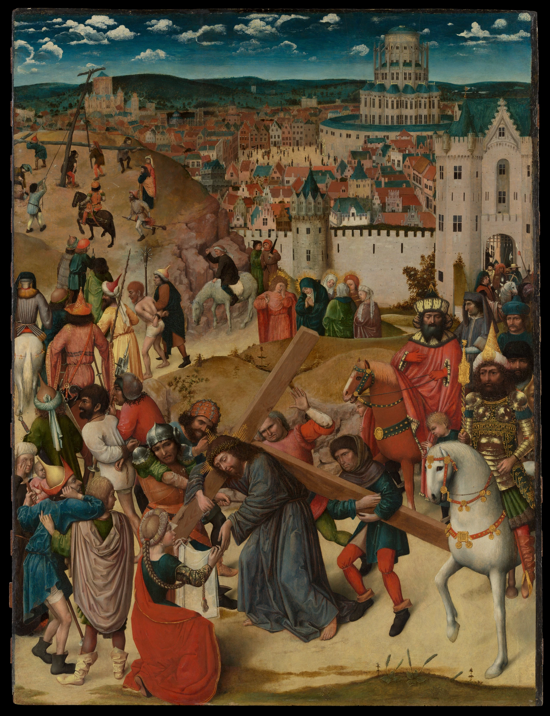 Christ Bearing the Cross by North Netherlandish (Bruges) Painter