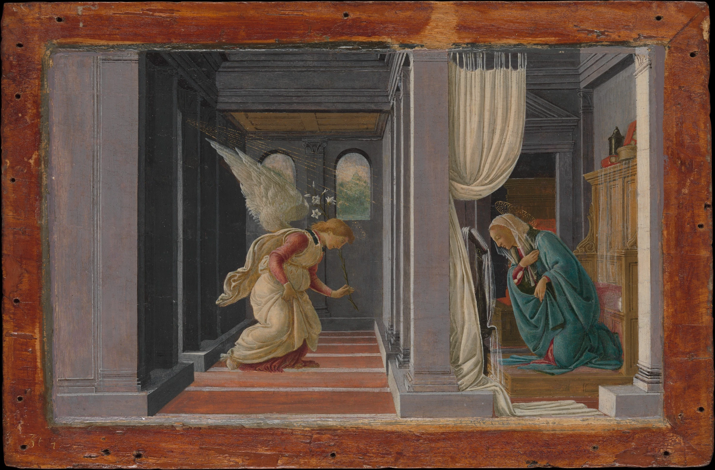 The Annunciation by Botticelli (Alessandro di Mariano Filipepi)