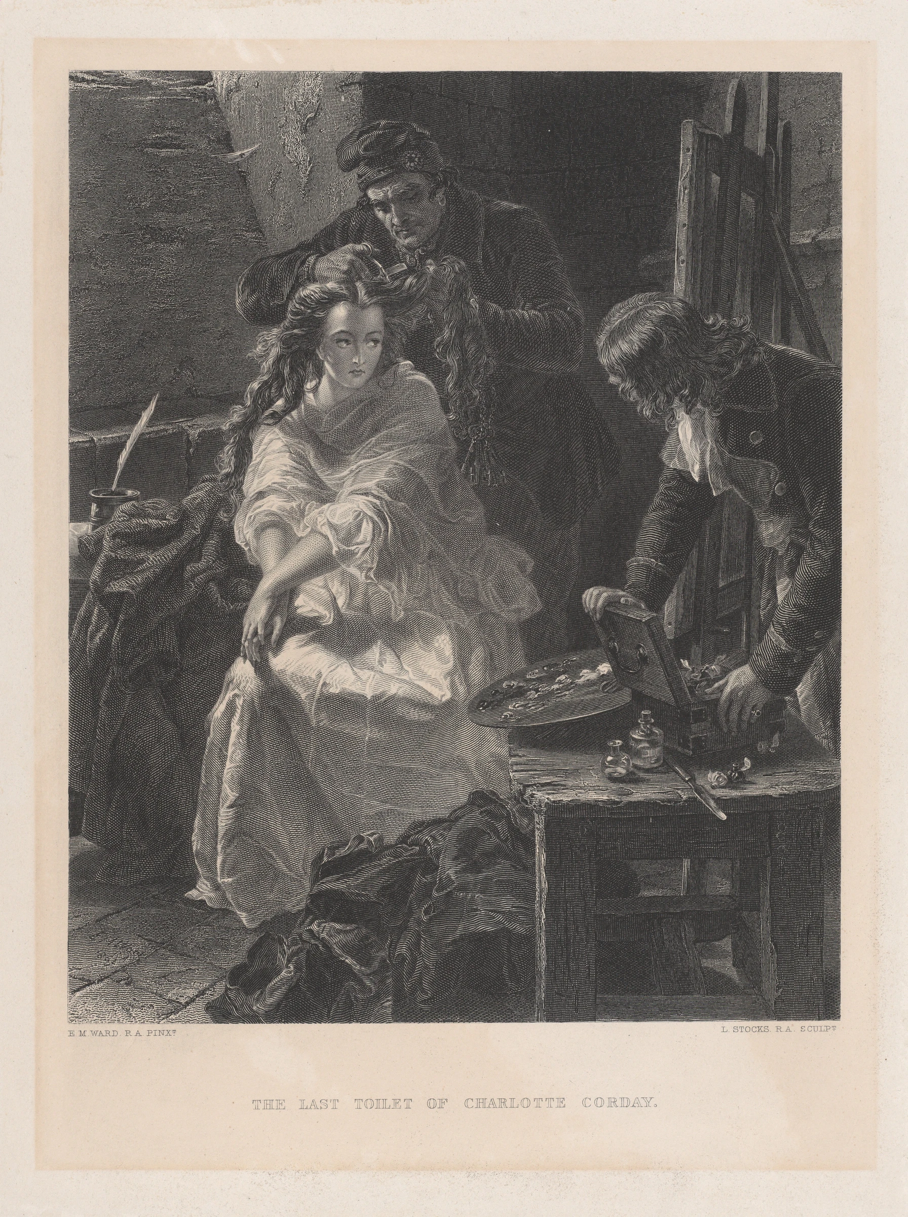 The Last Toilet of Charlotte Corday by Lumb Stocks