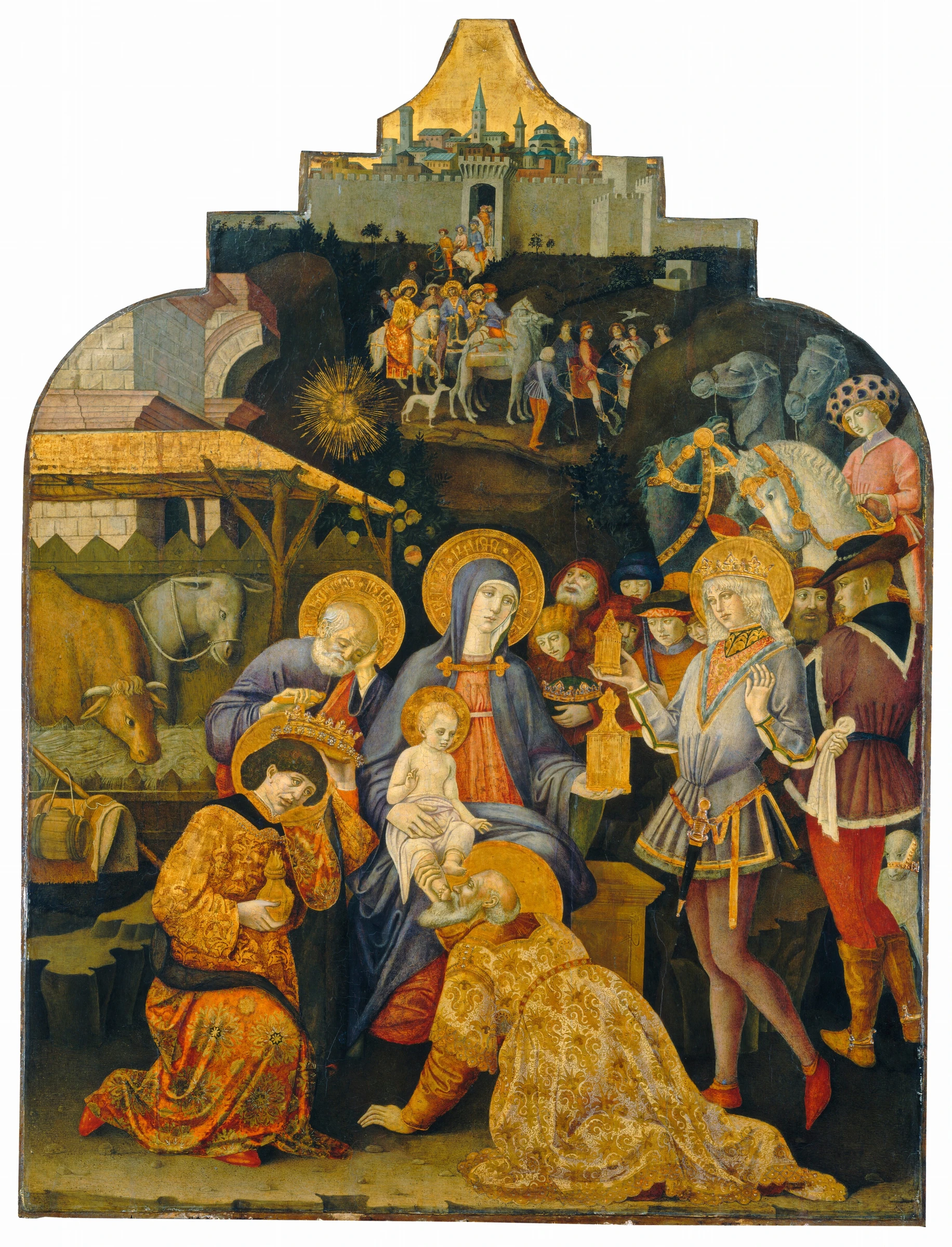 The Adoration of the Magi by Benvenuto di Giovanni