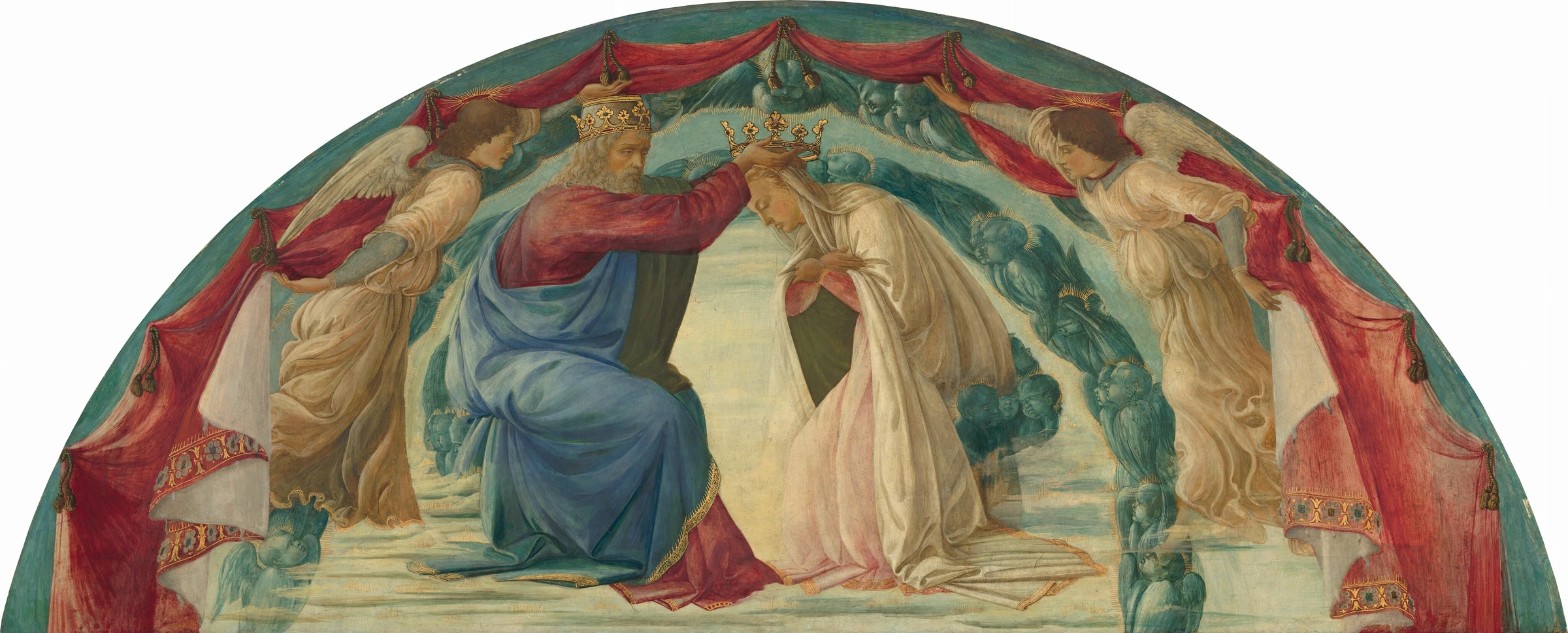 The Coronation of the Virgin by Filippino Lippi