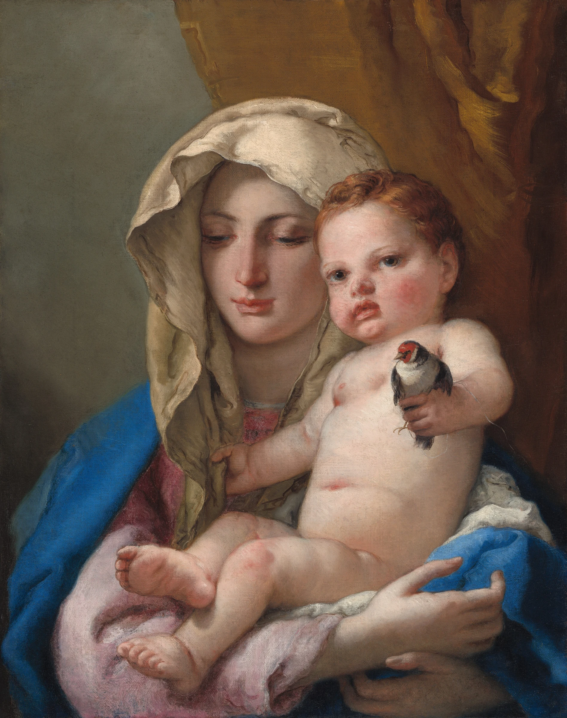 Madonna of the Goldfinch by Giovanni Battista Tiepolo