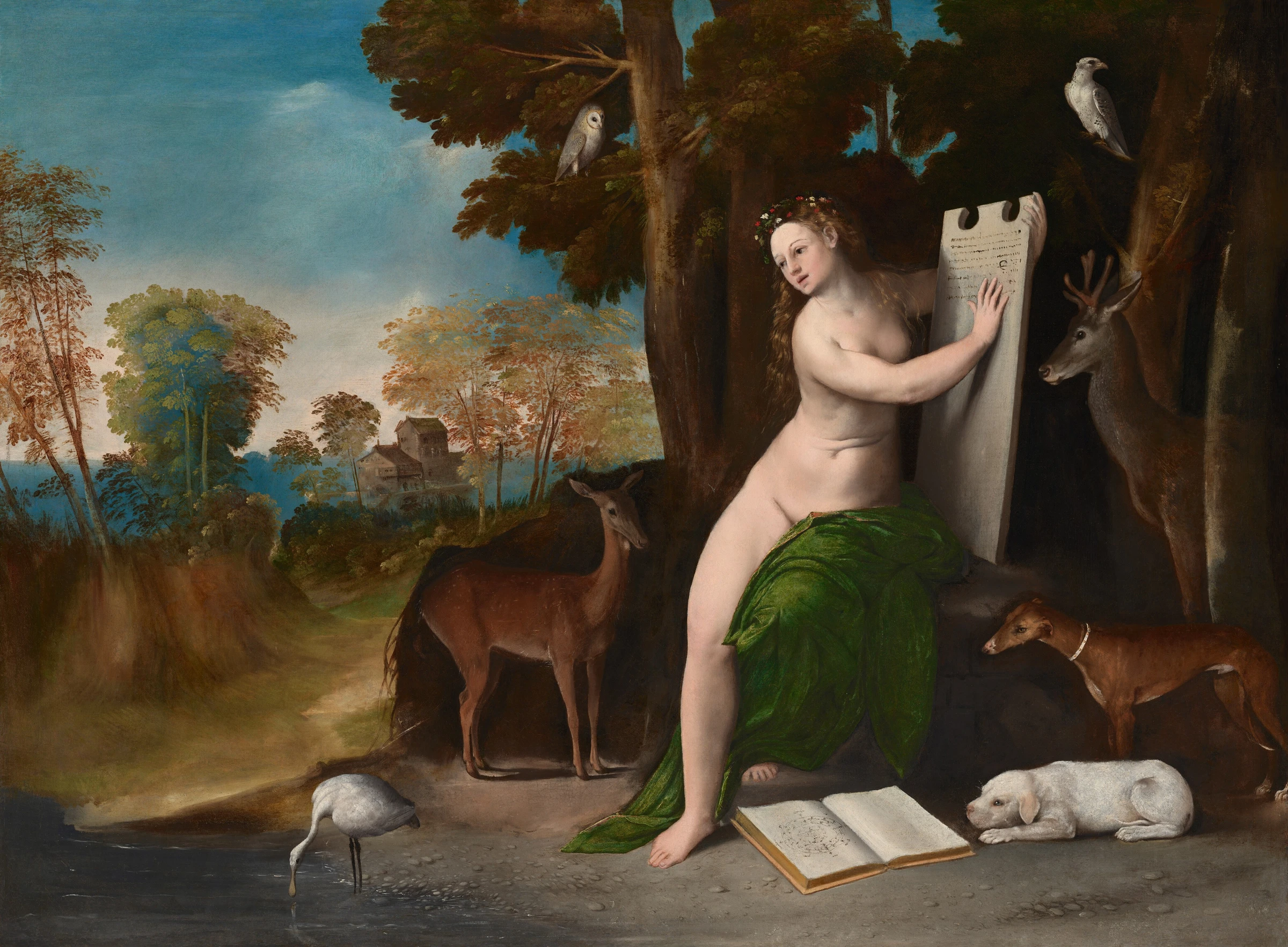 Circe and Her Lovers in a Landscape by Dosso Dossi