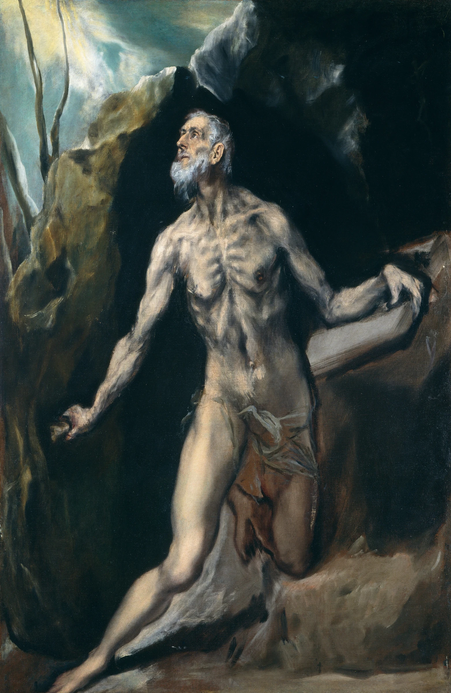 Saint Jerome by El Greco (Domenikos Theotokopoulos)