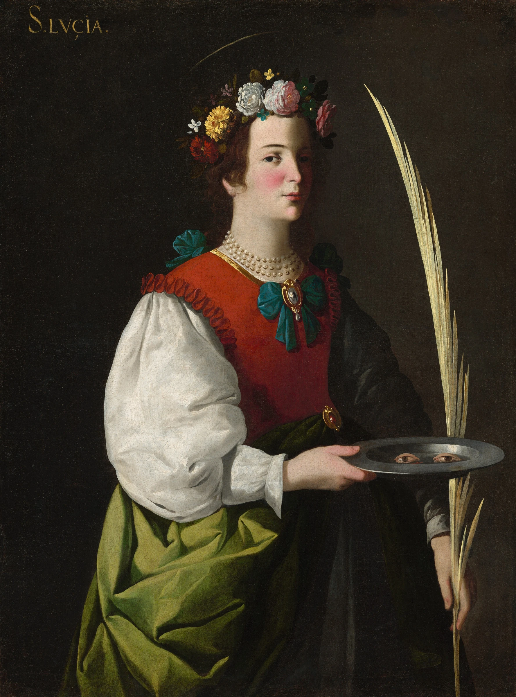 Saint Lucy by Francisco de Zurbarán