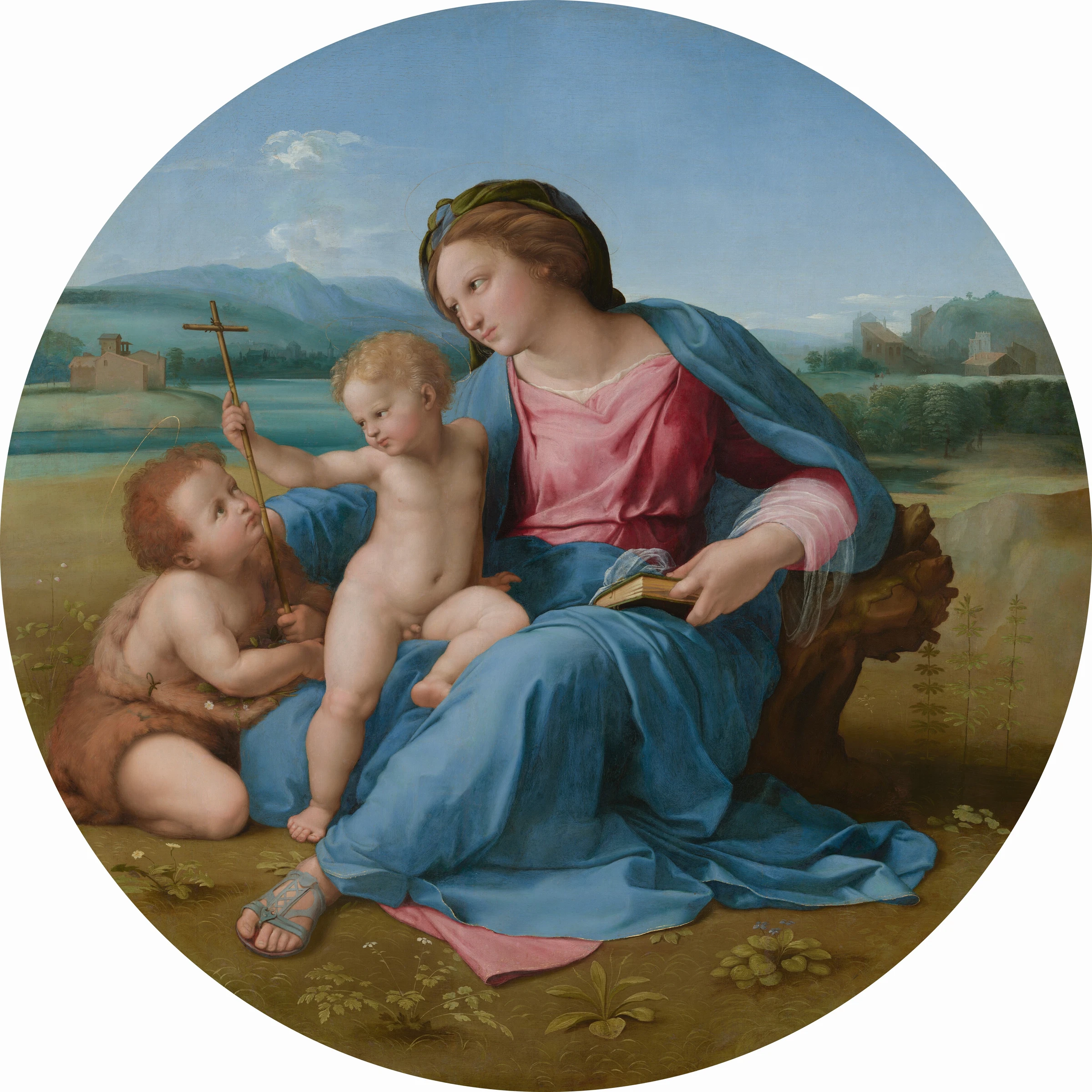 The Alba Madonna by Raphael