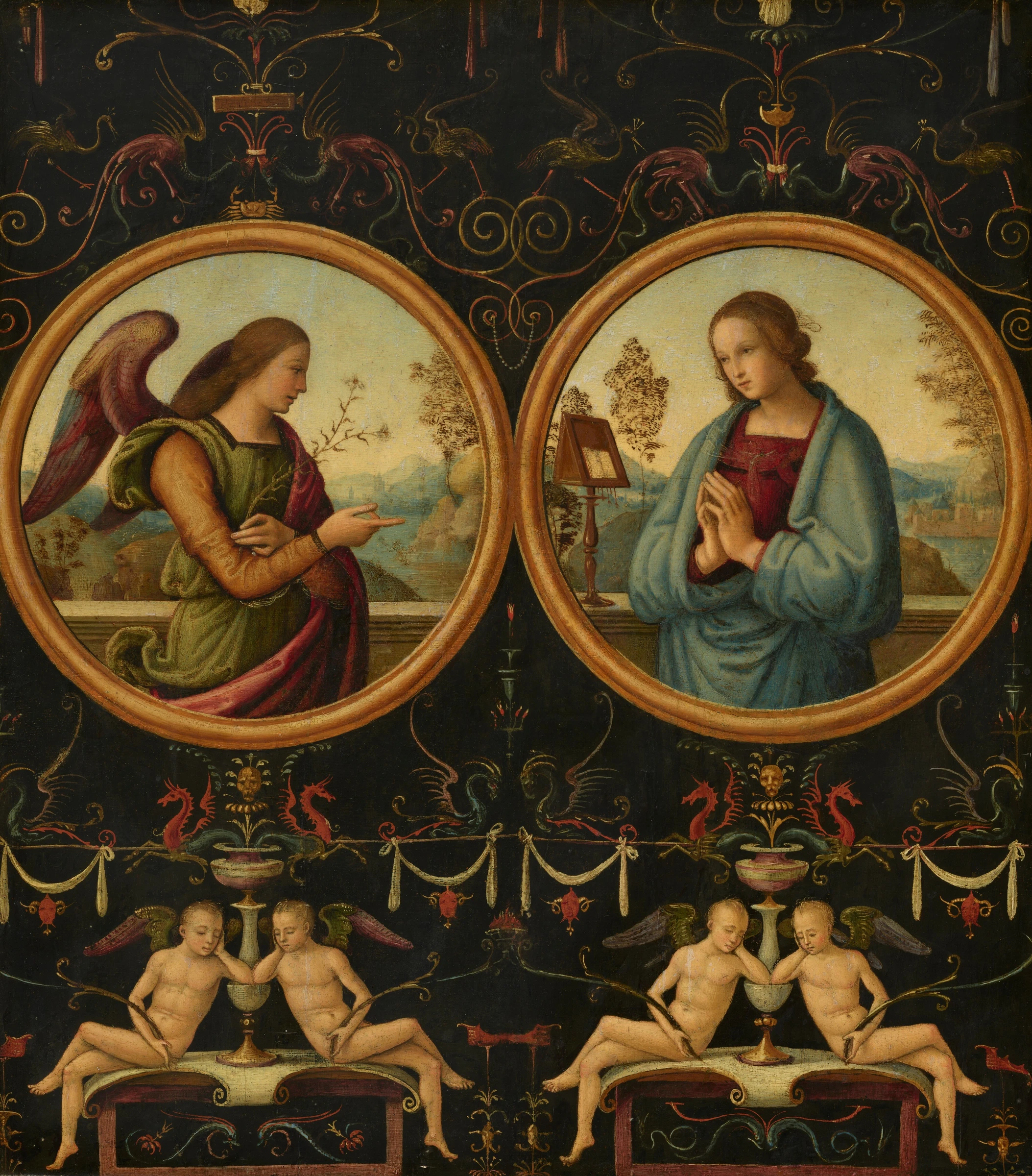 The Annunciation by Giannicola di Paolo