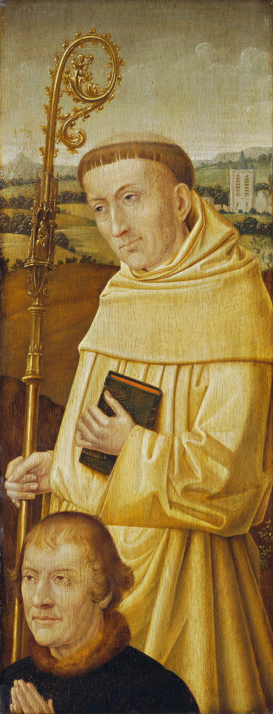 Saint Bernard with Donor [obverse] by Imitator of Flemish 15th Century