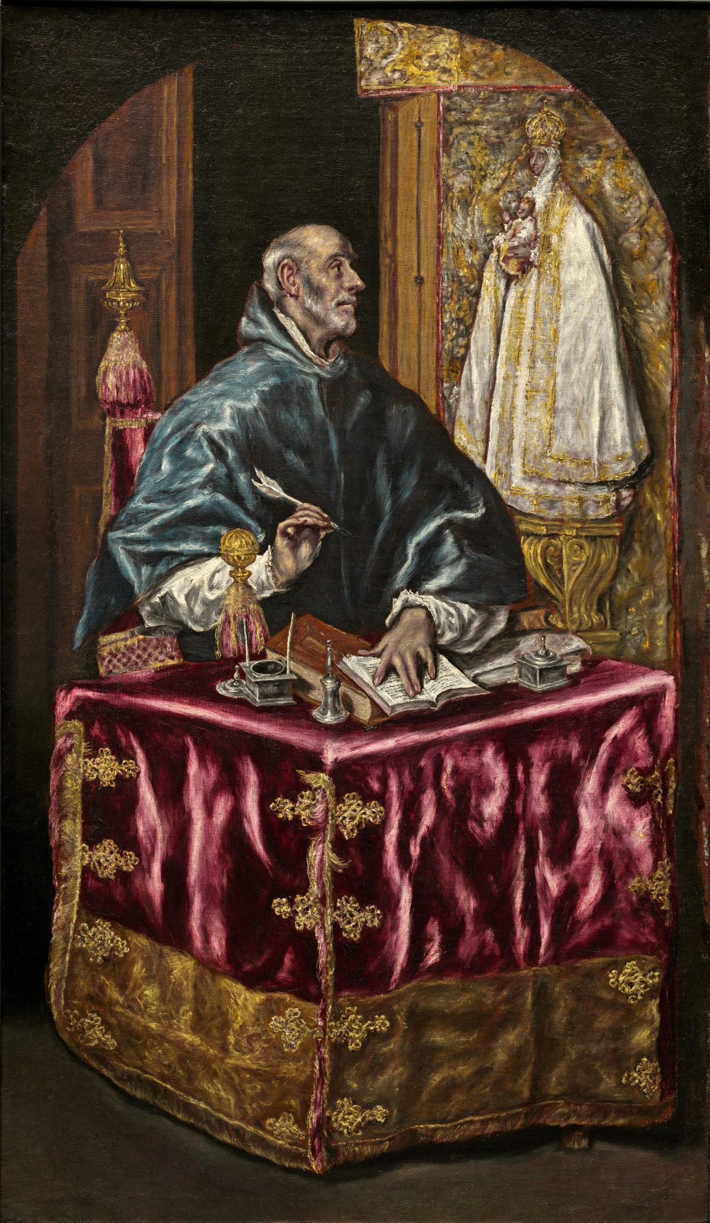 Saint Ildefonso by El Greco (Domenikos Theotokopoulos)